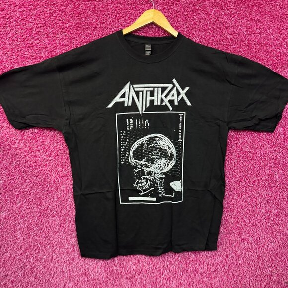Anthrax Sound of White Noise Album Thrash Metal Band Tee 2XL - Picture 1 of 4